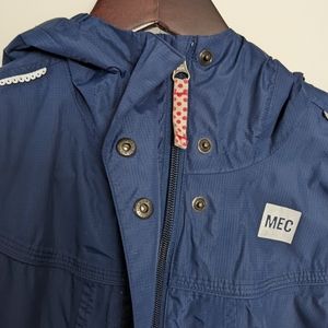 Barely worn Kids/adult xs rain jacket